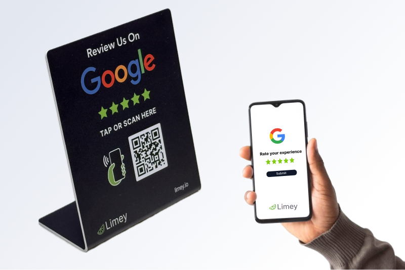 Google Review Stand